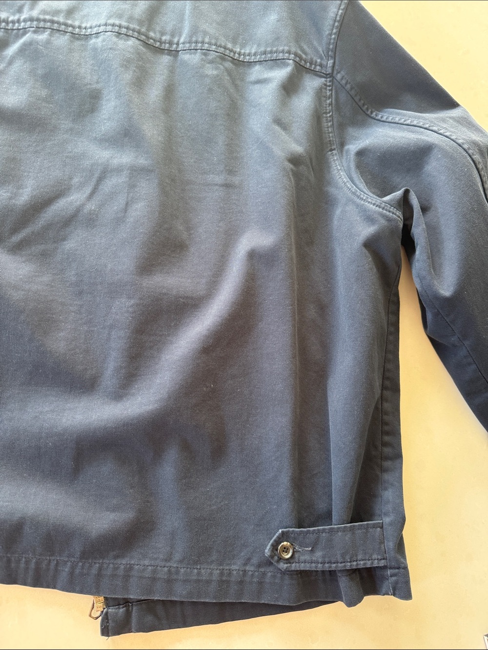 Polo by Ralph Lauren Navy Zip-Front Jacket with Red Pony - Picture 6 of 8